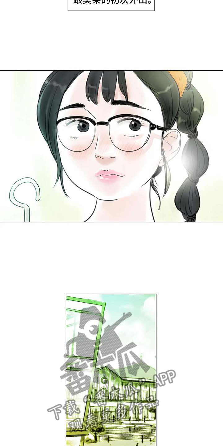 艺术之界漫画,第28章：初次外出3图