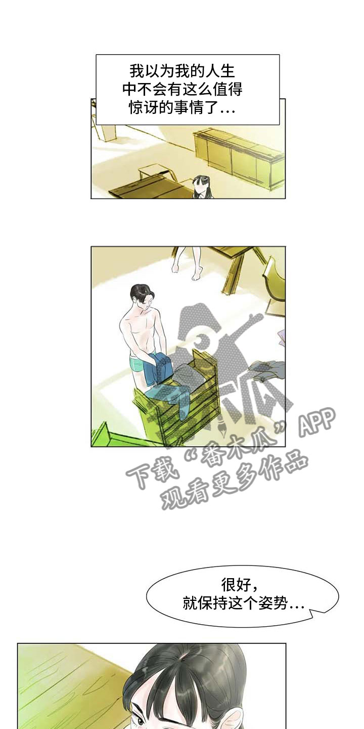 艺术之界漫画,第34章：两人世界4图