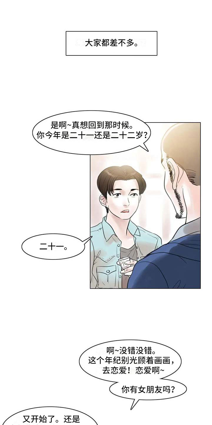艺术之界漫画,第22章：人体模特2图