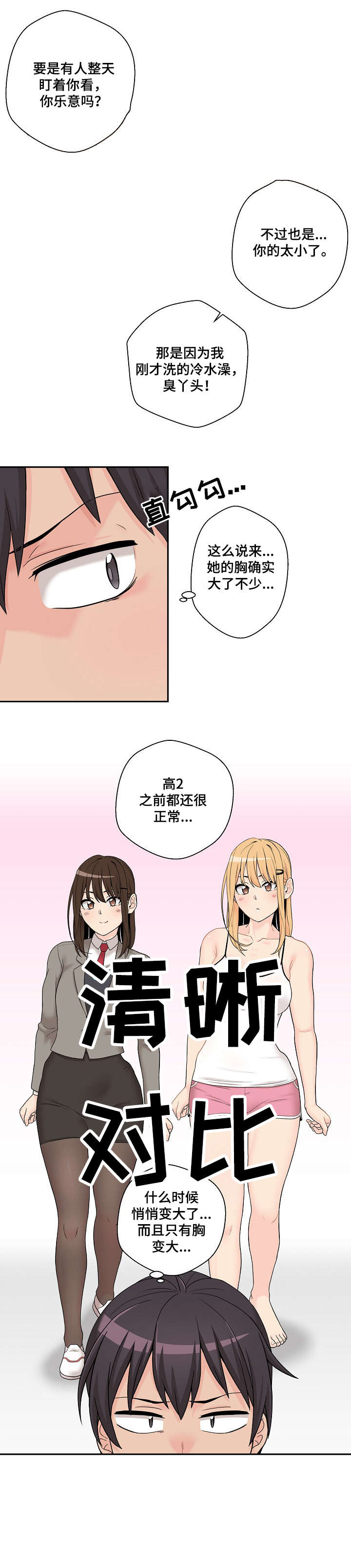 超越20岁漫画,第1章：发小1图