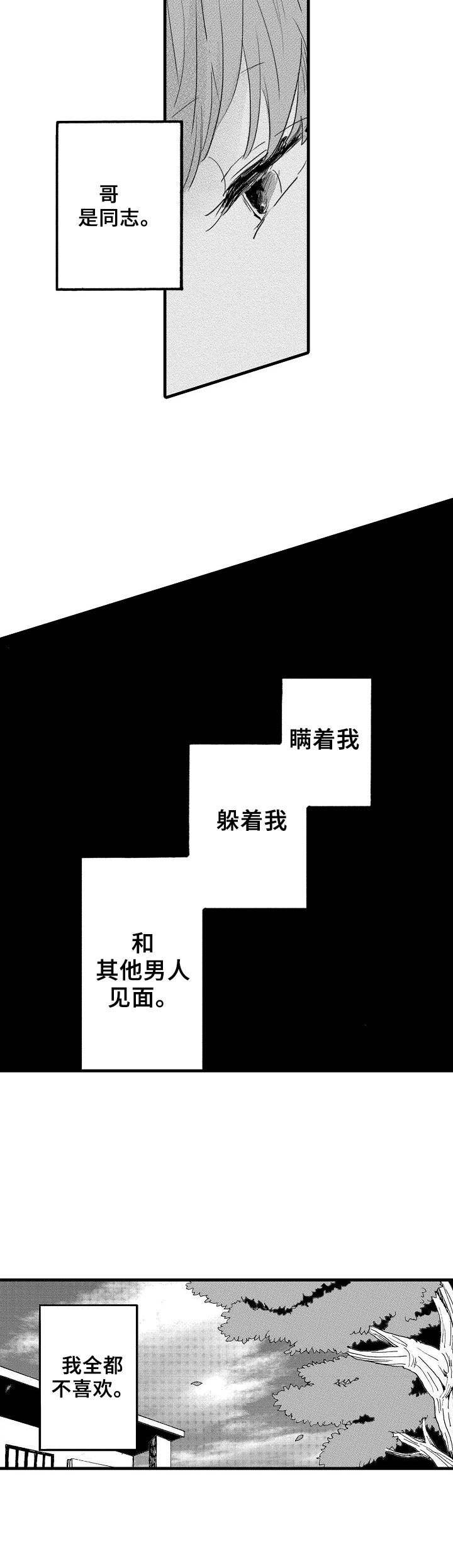 想亲吻哥哥漫画,第7章：好奇心5图