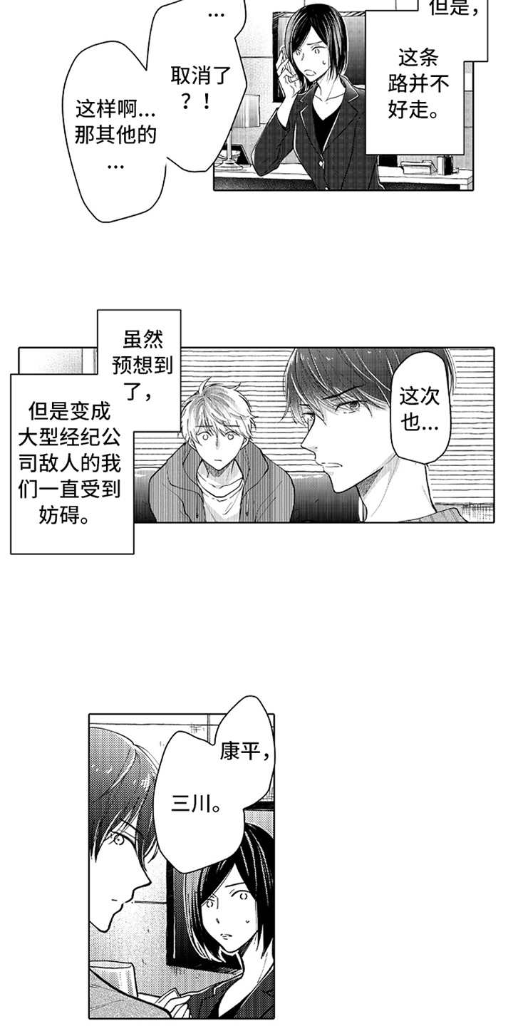 偶像暗恋漫画,第2章：跳槽3图