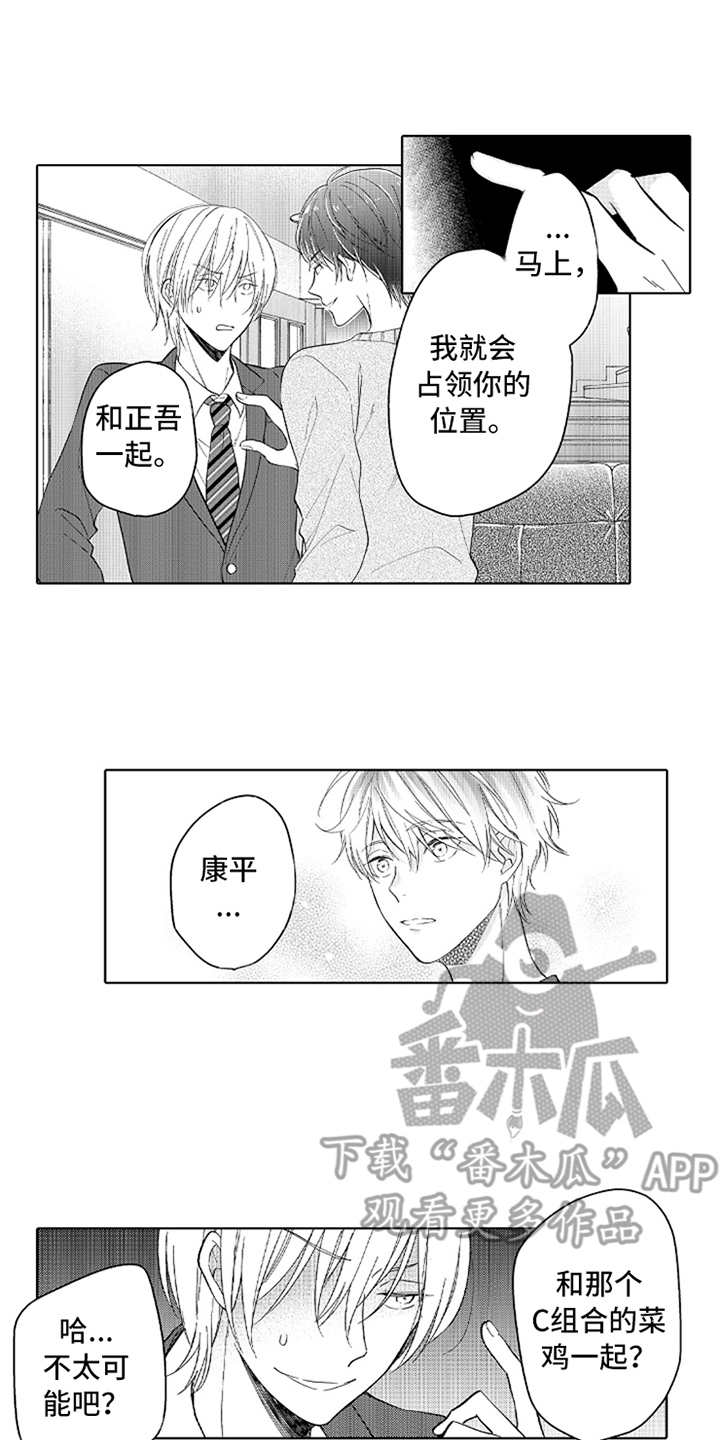 偶像暗恋漫画,第6章：不愉快1图