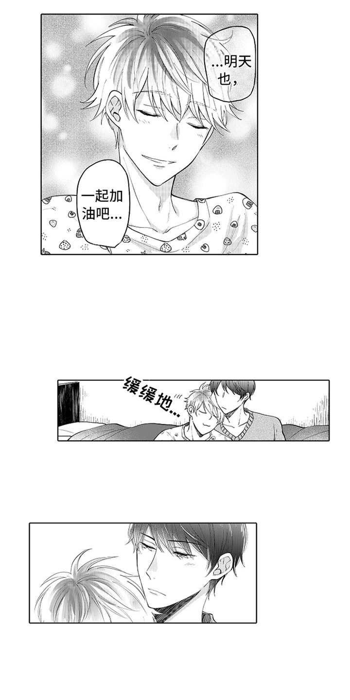 偶像暗恋漫画,第4章：一起加油1图