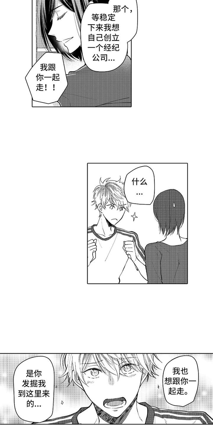 偶像暗恋漫画,第2章：跳槽4图