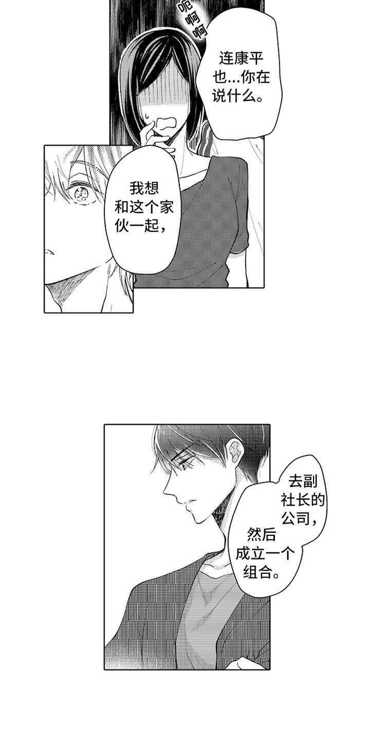 偶像暗恋漫画,第2章：跳槽1图