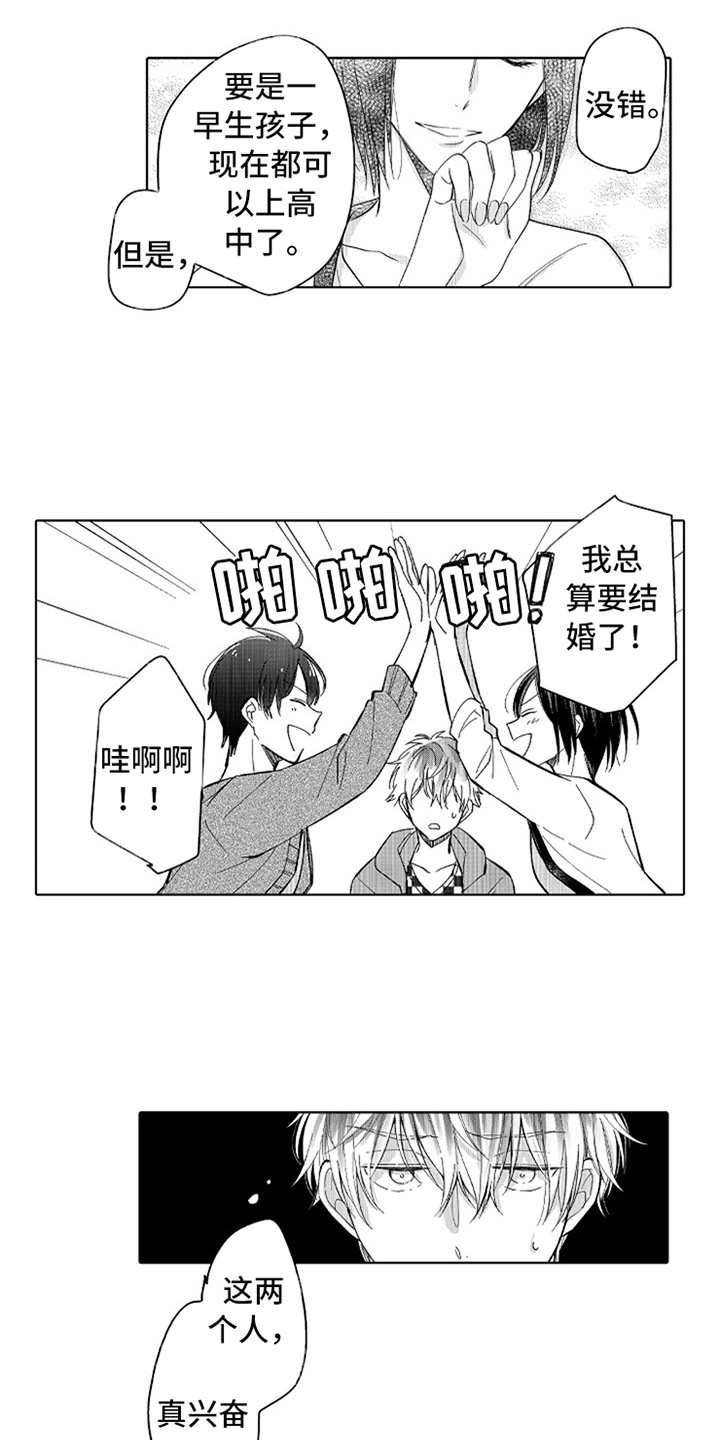 偶像暗恋漫画,第14章：官宣3图