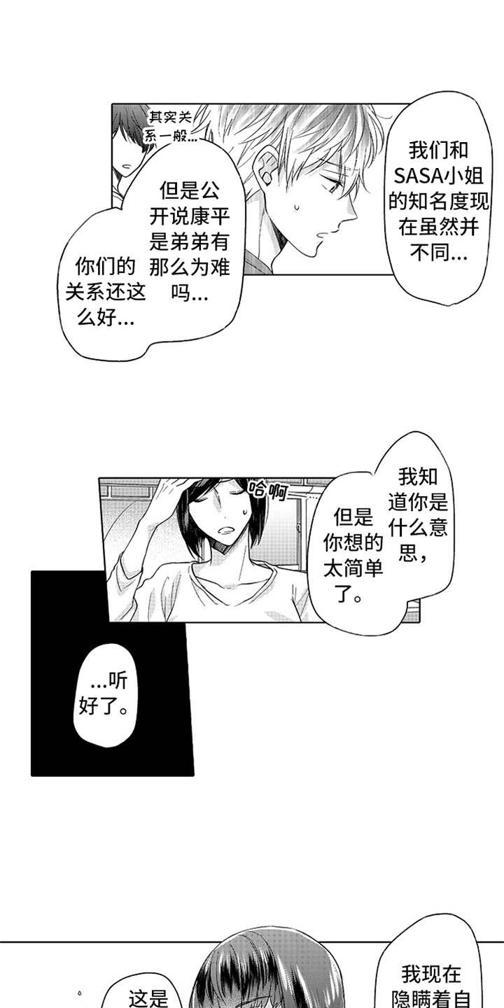 偶像暗恋漫画,第10章：变化1图