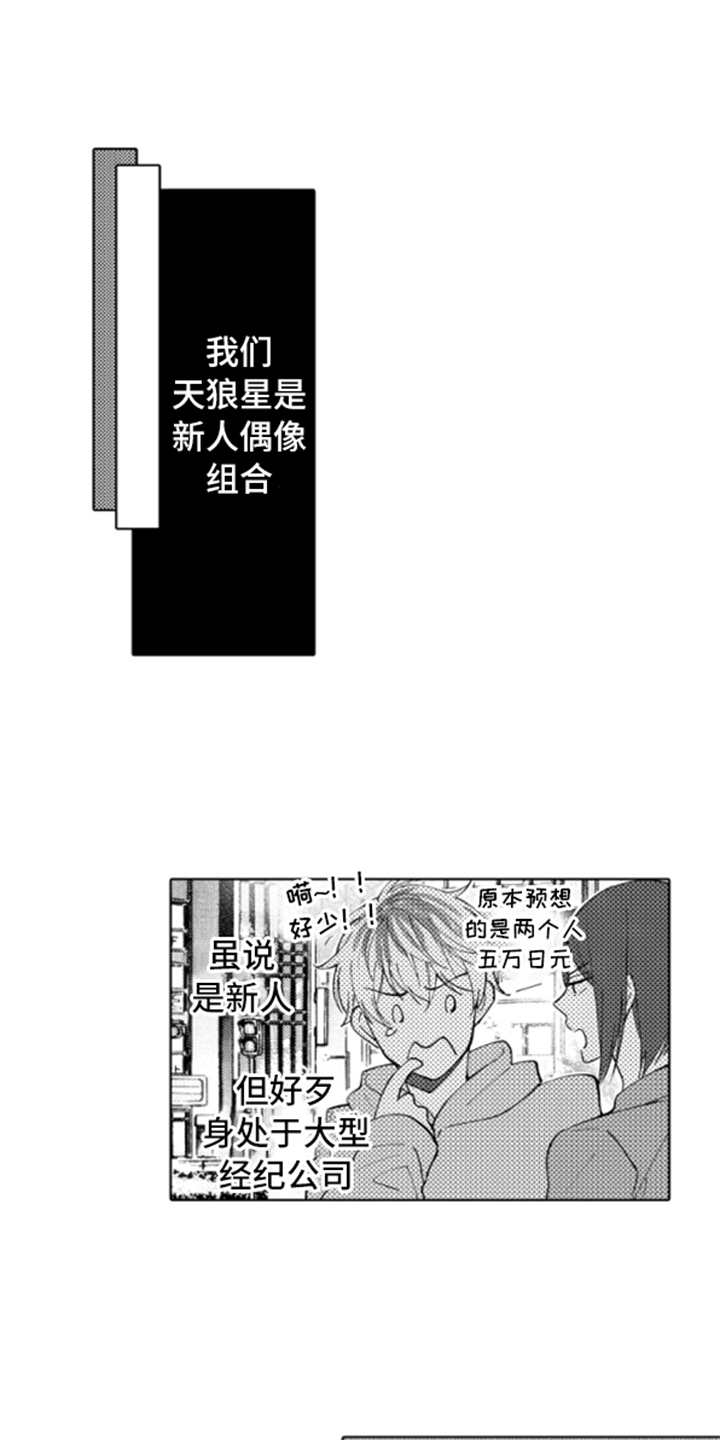 偶像暗恋漫画,第1章：新人偶像2图