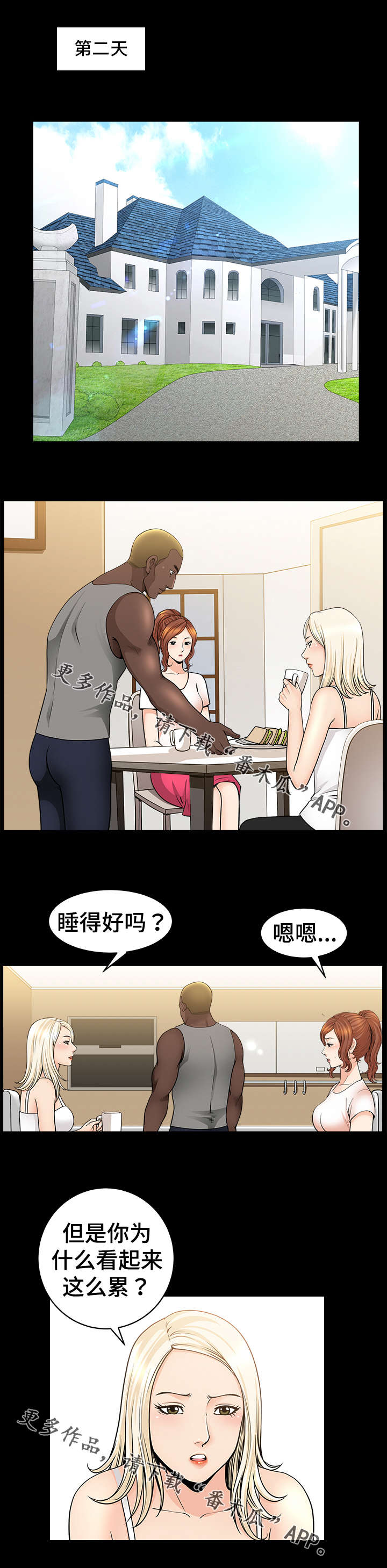 洛杉矶遭遇漫画,第16章：参观3图