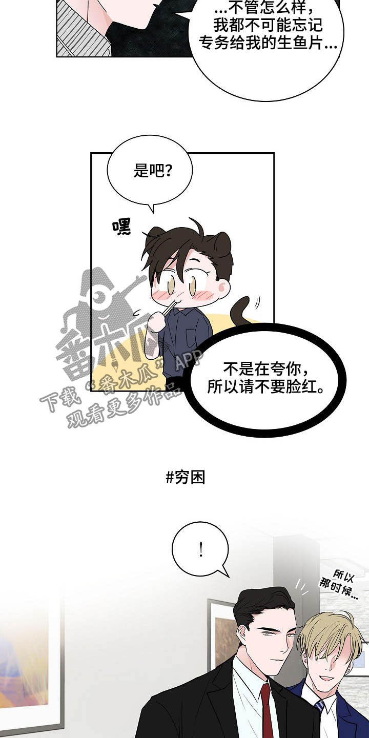 猫狗攻防战漫画,第27章：郁郁寡欢1图