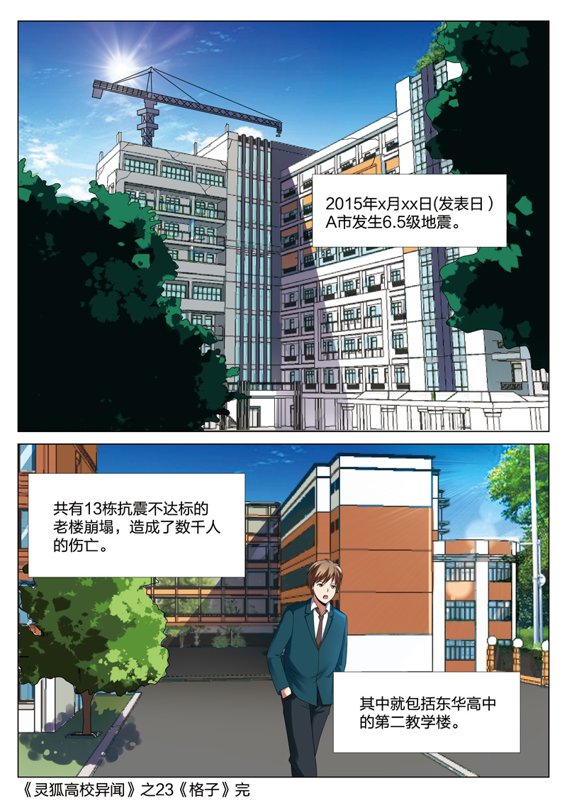 灵狐高校异闻漫画,第23章：格子4图