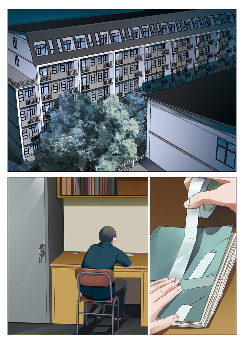 灵狐高校异闻漫画,第15章：平行世界012图