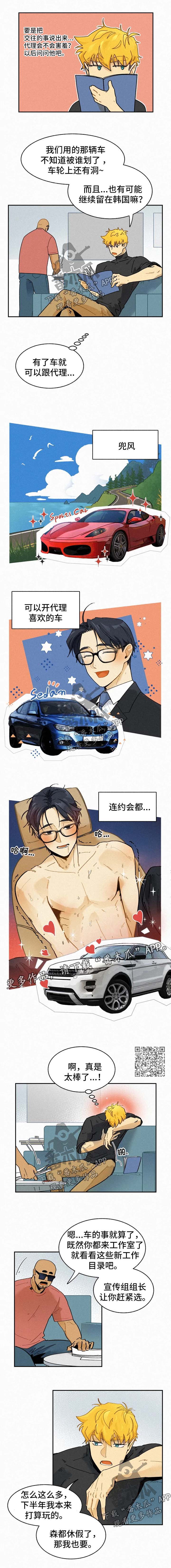 逃跑吧先生漫画,第43章：买车2图