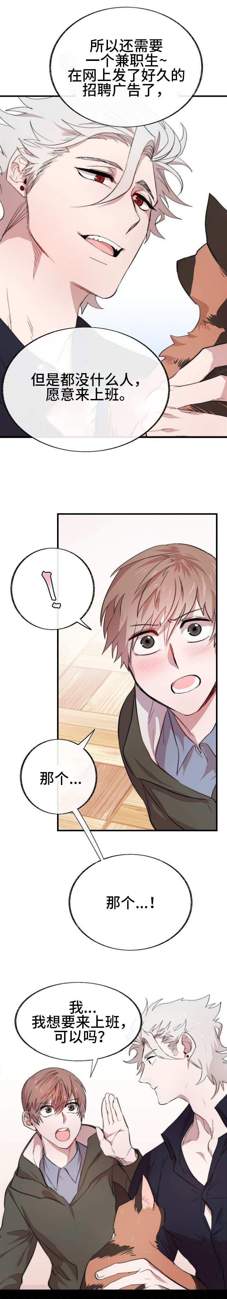 魔力预警漫画,第2章：猫咪咖啡店5图