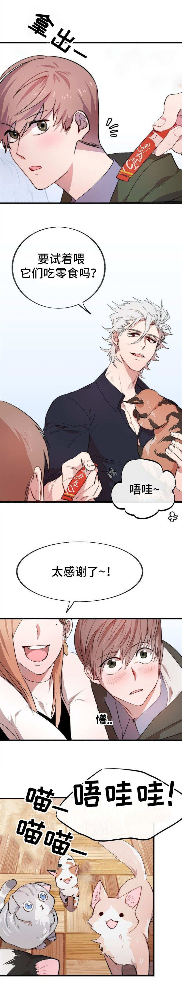 魔力预警漫画,第2章：猫咪咖啡店2图