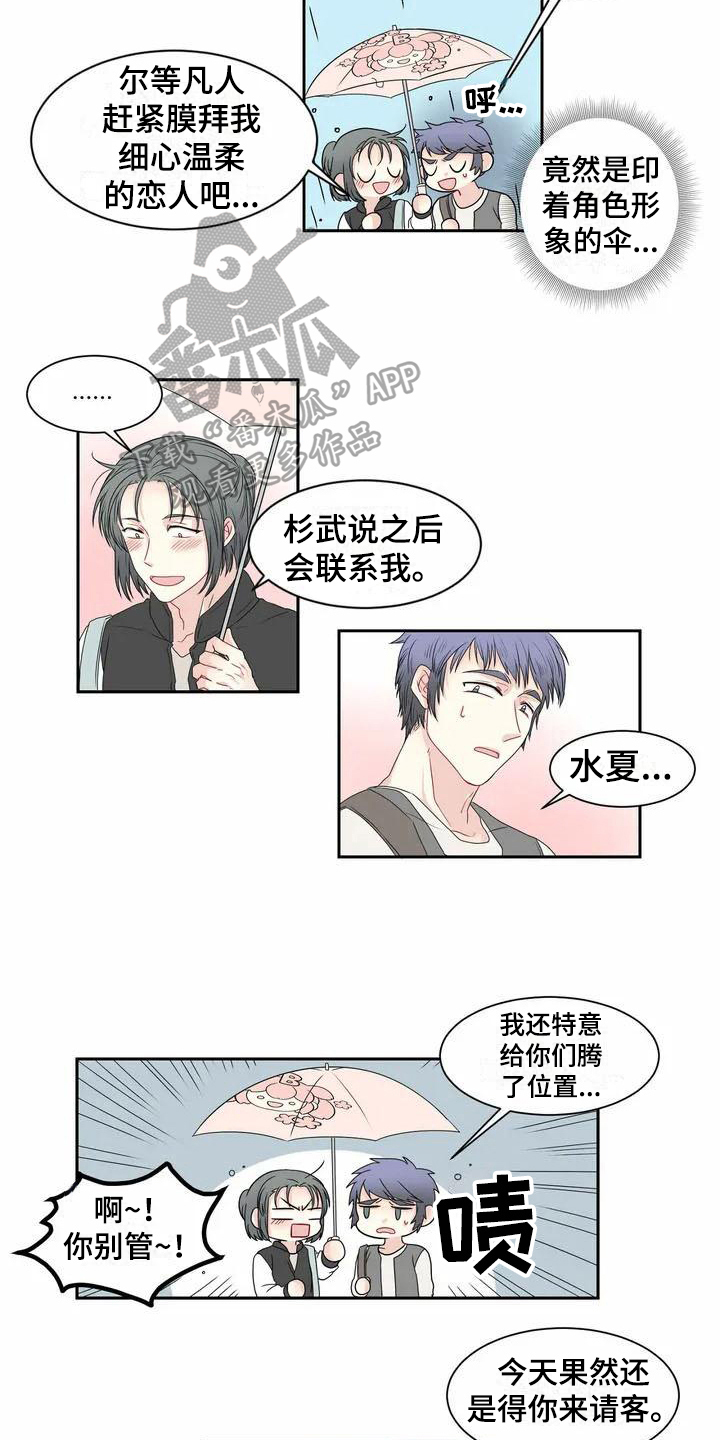 御宅兔漫画,第6章：雨伞3图
