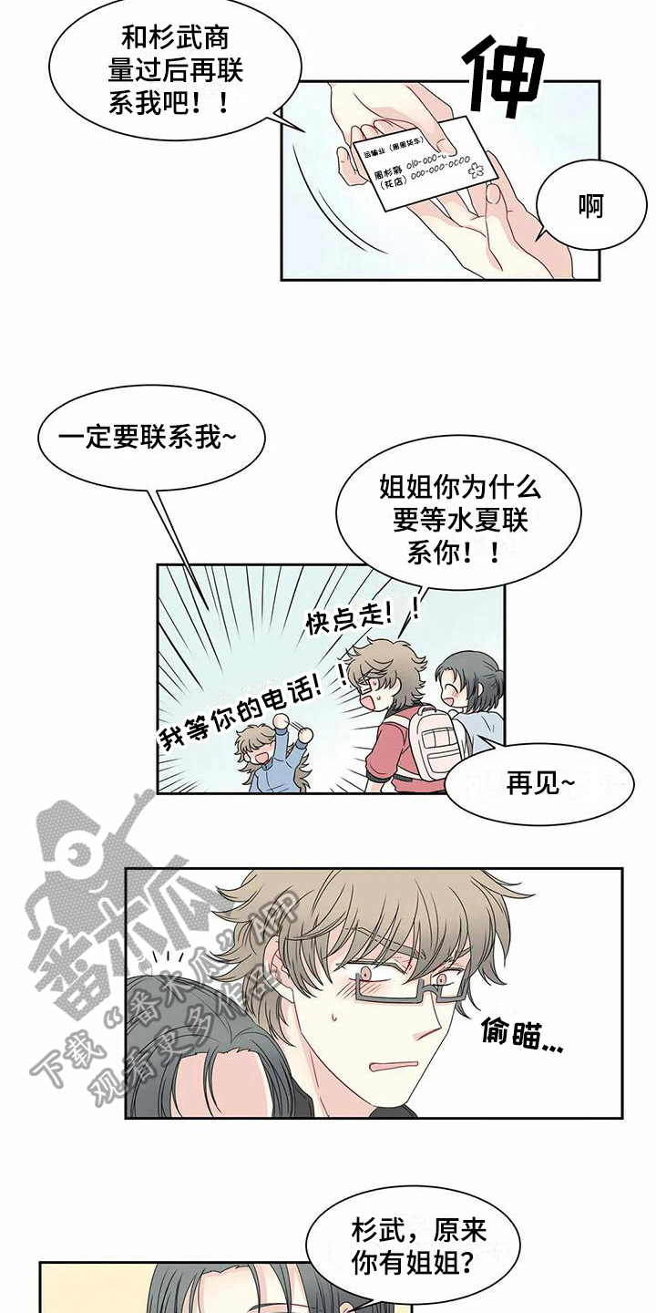 御宅男友漫画,第9章：牵手2图
