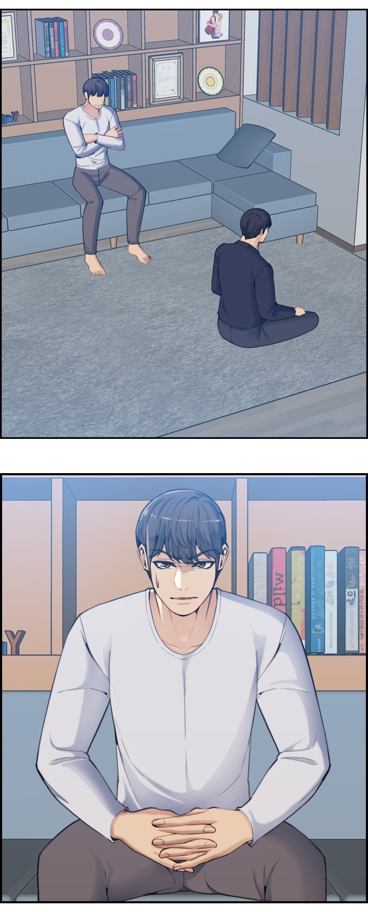 高龄生漫画,第57章：全家的问题1图