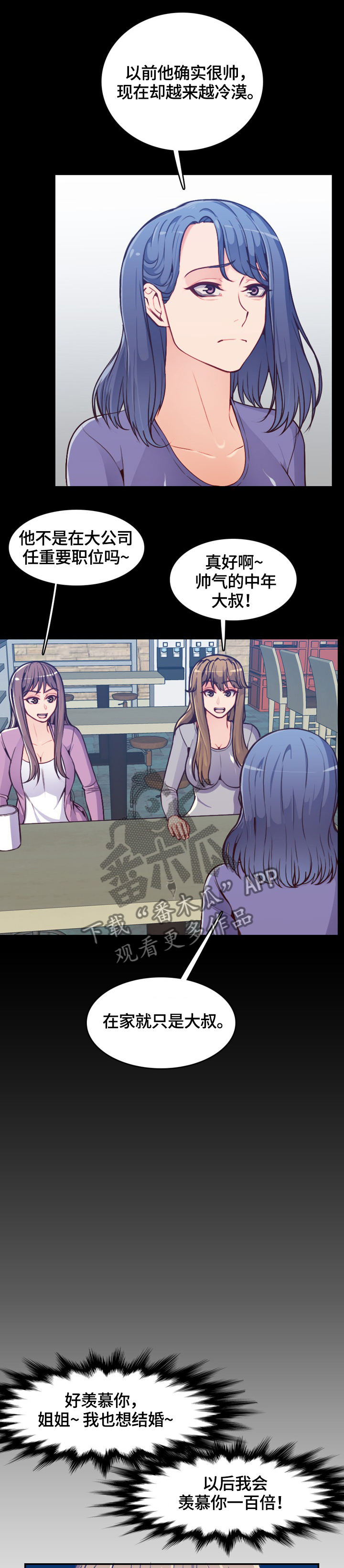 高龄生漫画,第69章：警戒自己2图