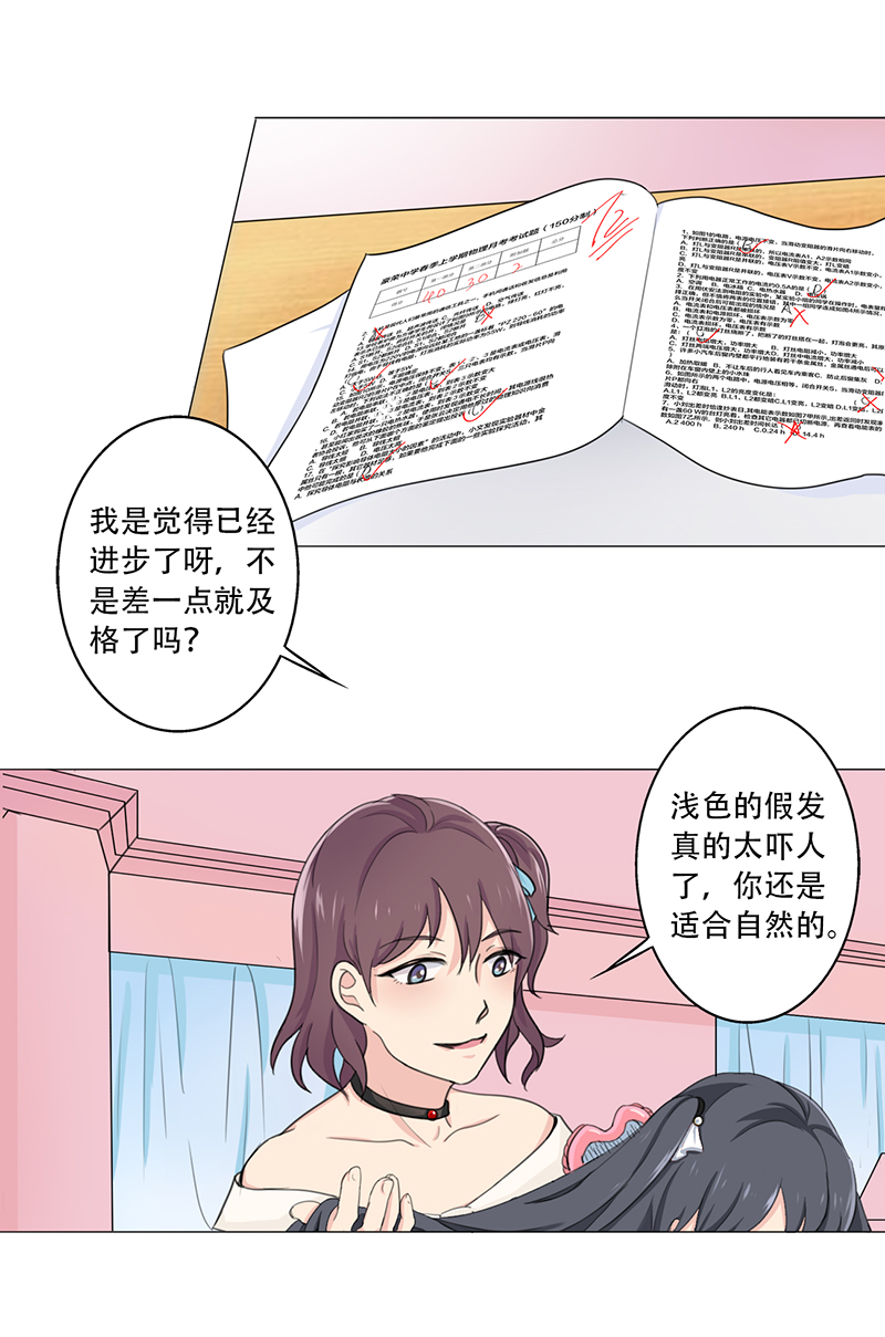 晚上才是女孩子漫画,第5章：神奇的缘分1图