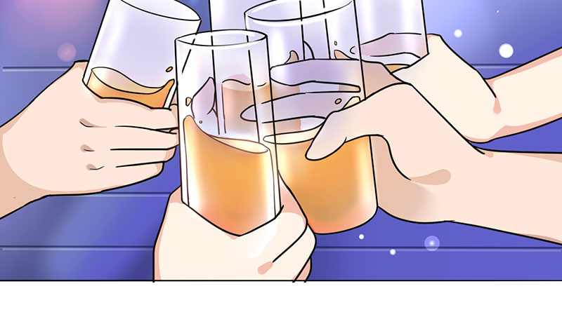 晚上才是女孩子漫画,第20章：我喝多了5图