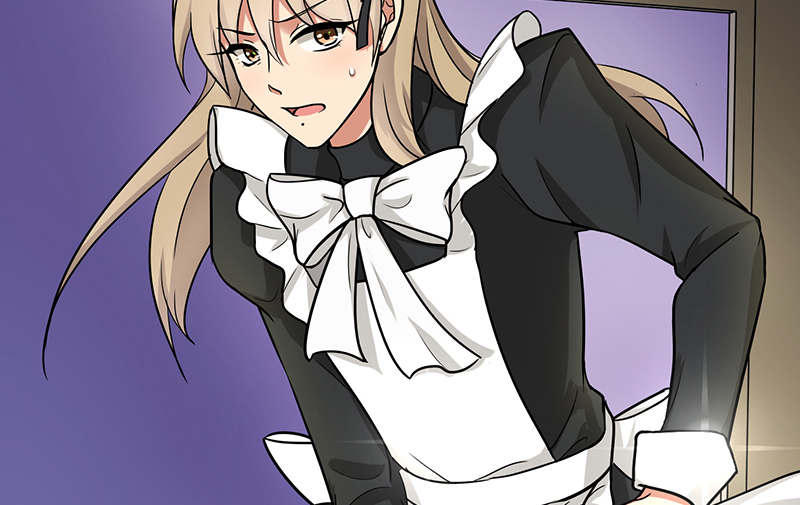 晚上才是女孩子漫画,第61章：猫耳女仆3图