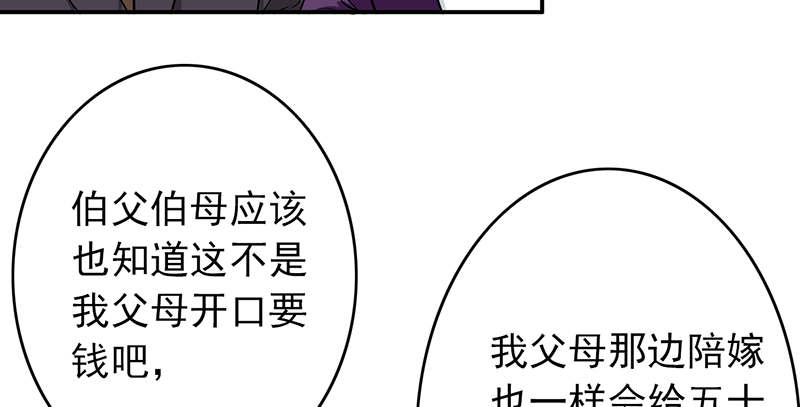 晚上才是女孩子漫画,第59章：50万彩礼3图