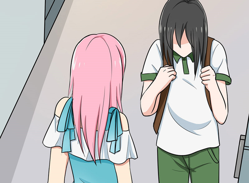 晚上才是女孩子漫画,第30章：诋毁2图