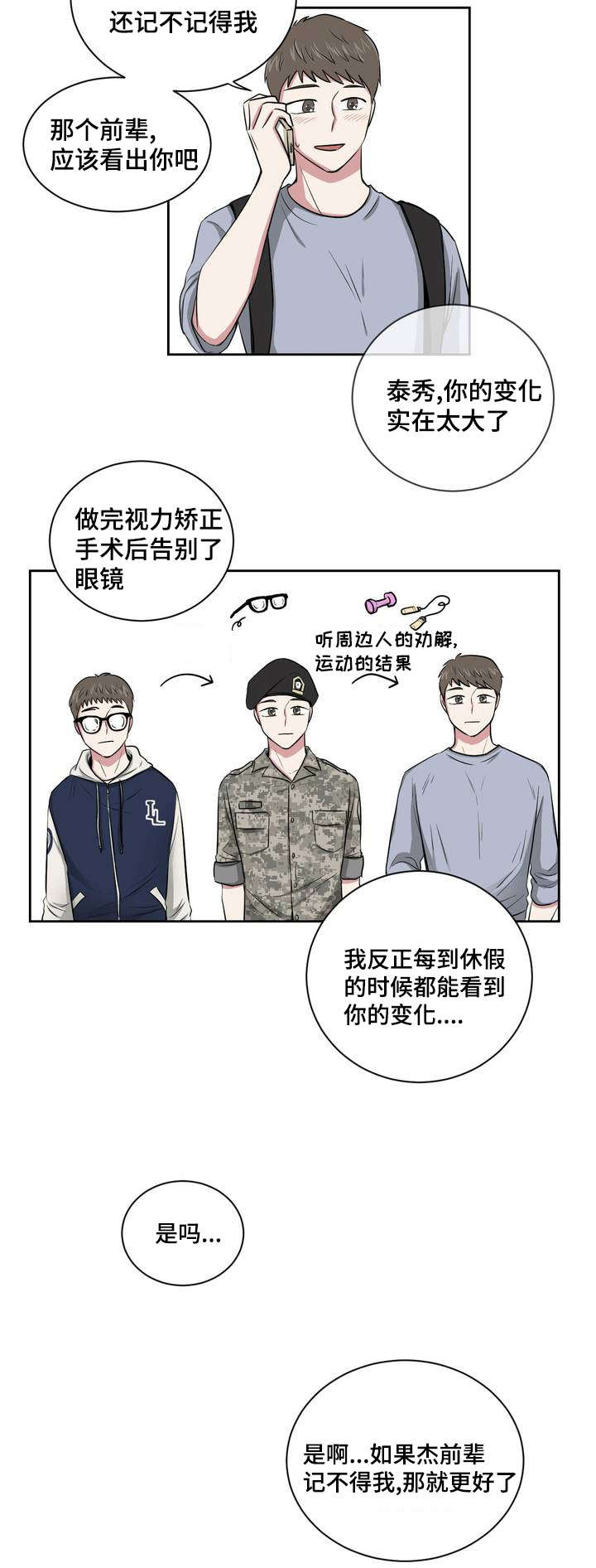 心花路放徐峥漫画,第1章：重新认识3图
