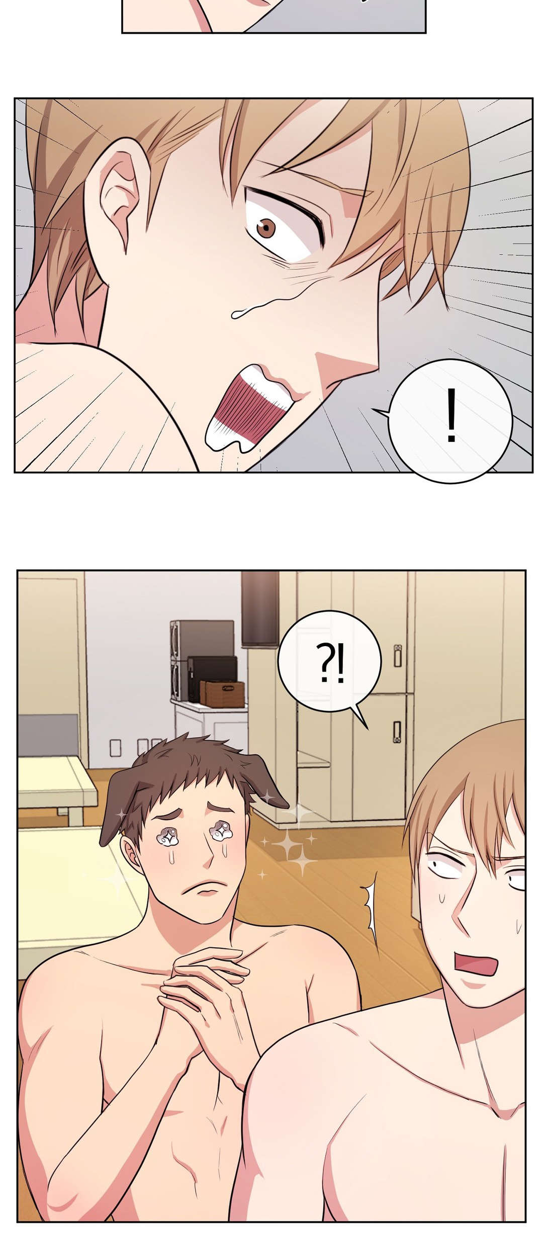 冷汤热汤漫画,第7章：受伤的表情5图