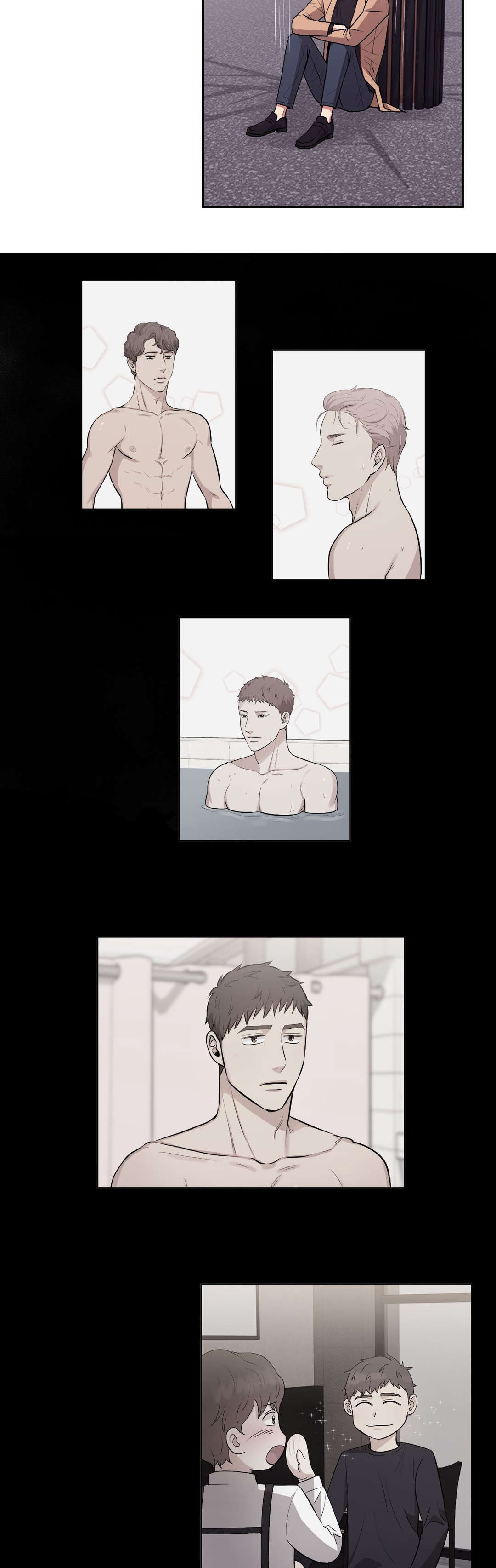 冷汤热汤漫画,第37章：今天有点累2图