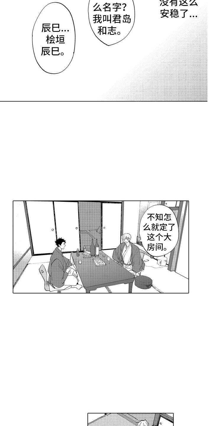 波涛之声漫画,第3章：友好相处1图