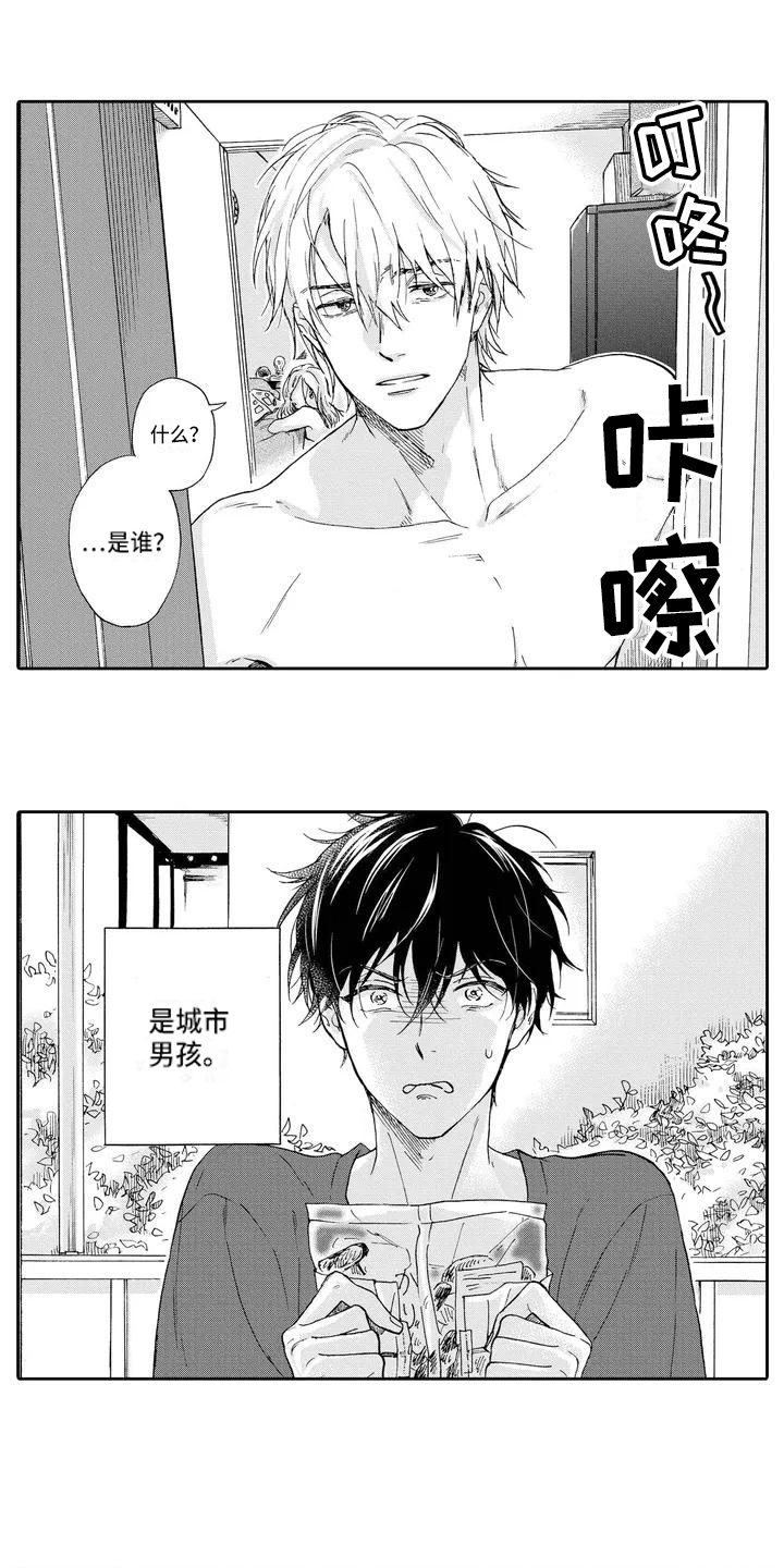 顺利恋情漫画,第1章：打招呼1图