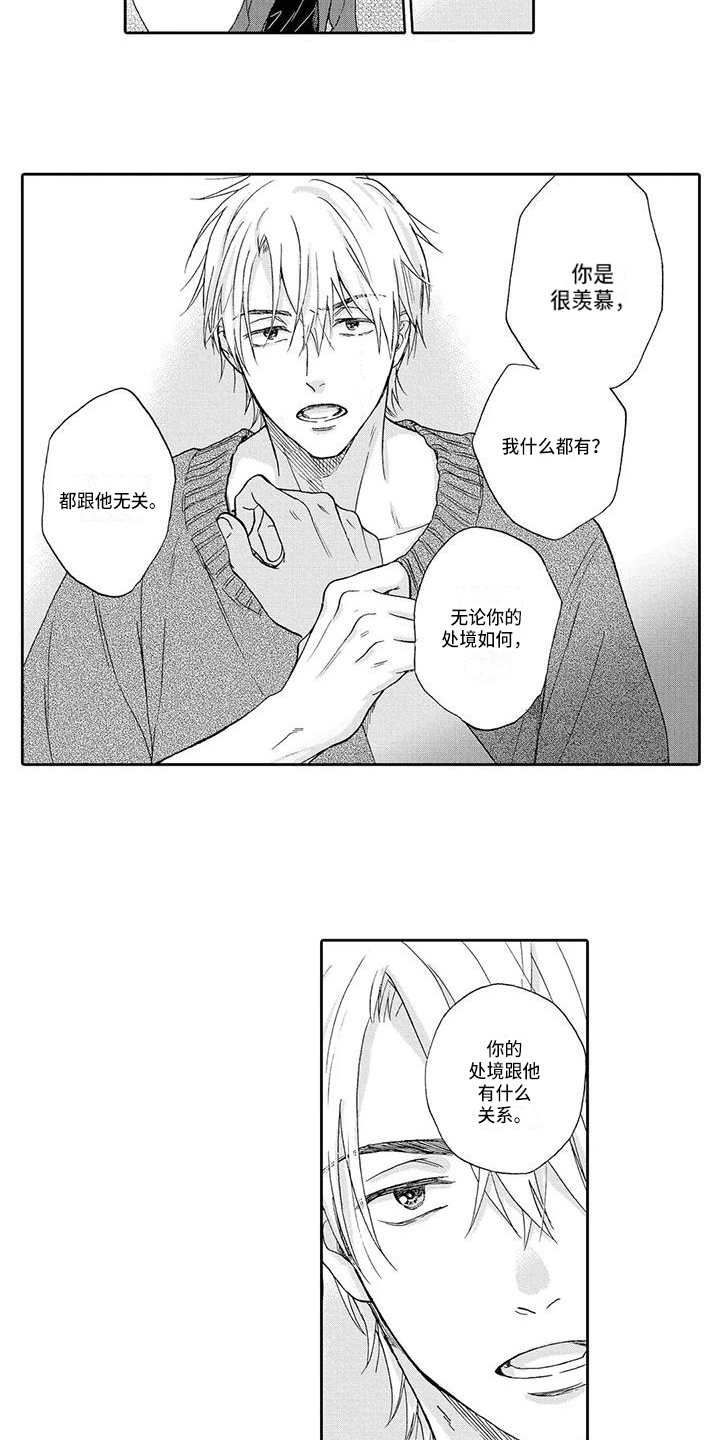 顺利恋情漫画,第13章：无关1图