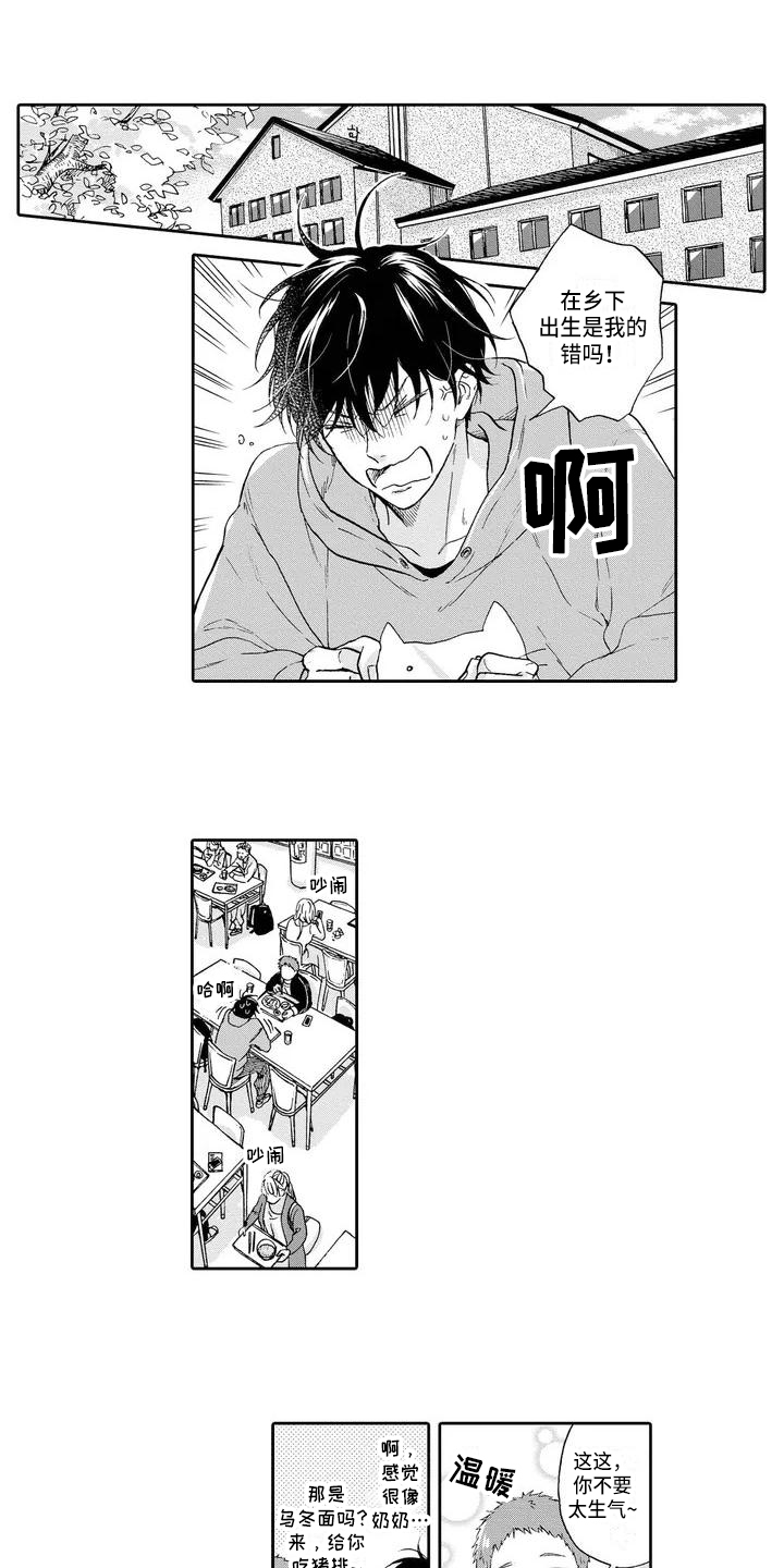 顺利恋情漫画,第1章：打招呼1图