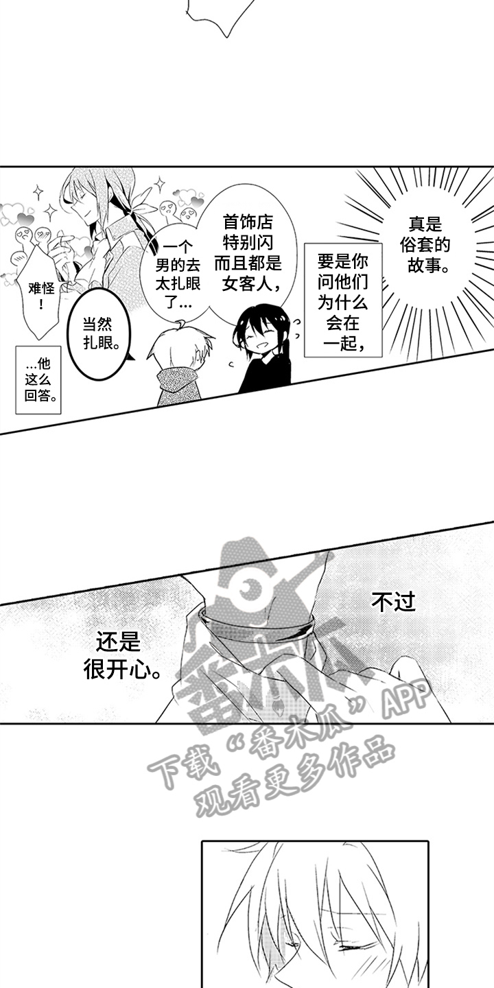 帅哥大危机漫画,第19章：身份1图