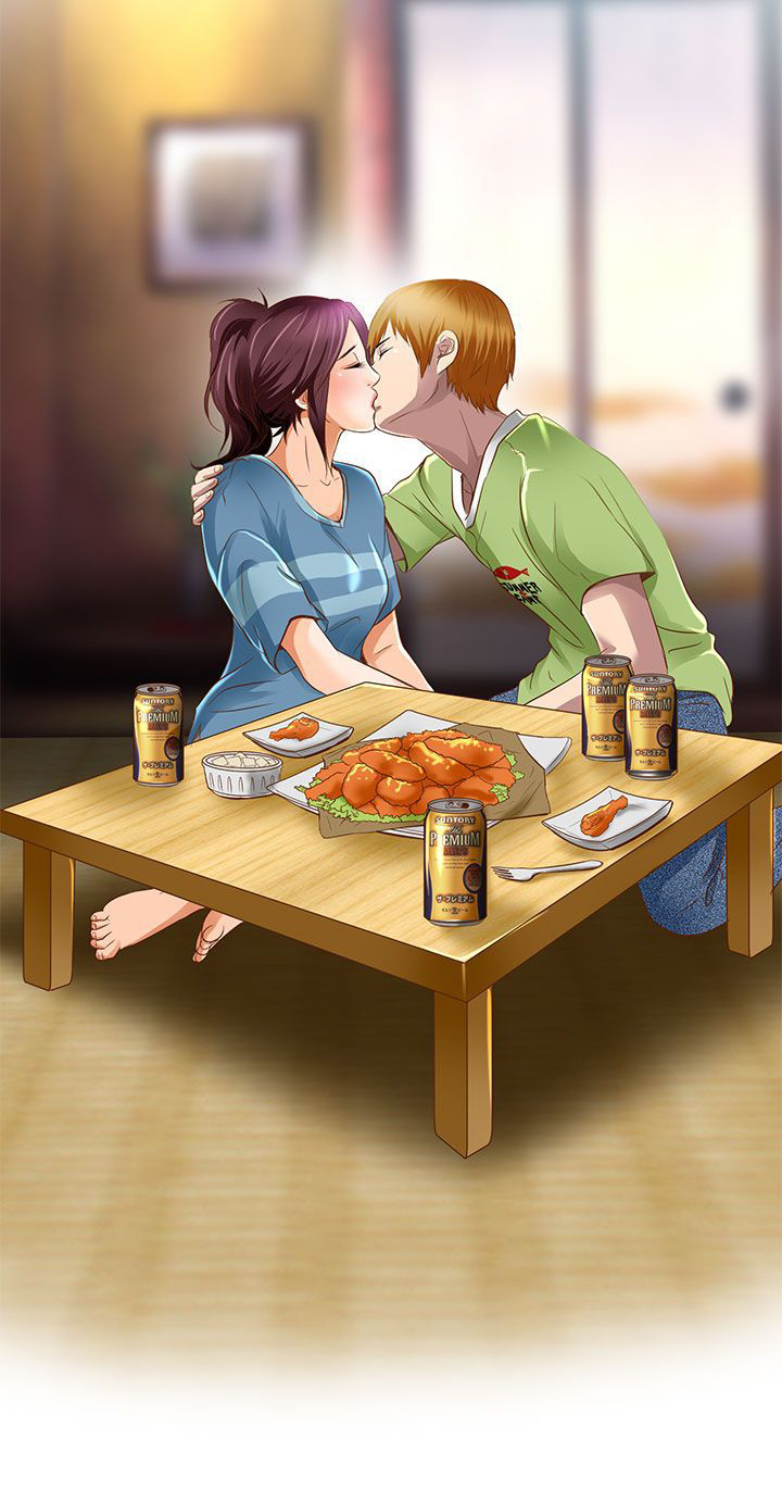 早婚家教漫画,第18章：要去我家吗1图