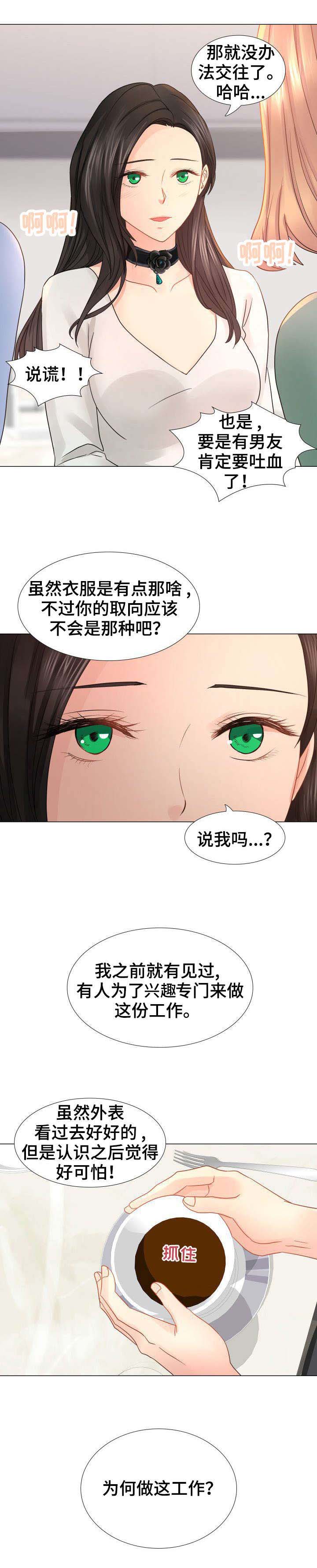 私岛别墅漫画,第1章：模特3图