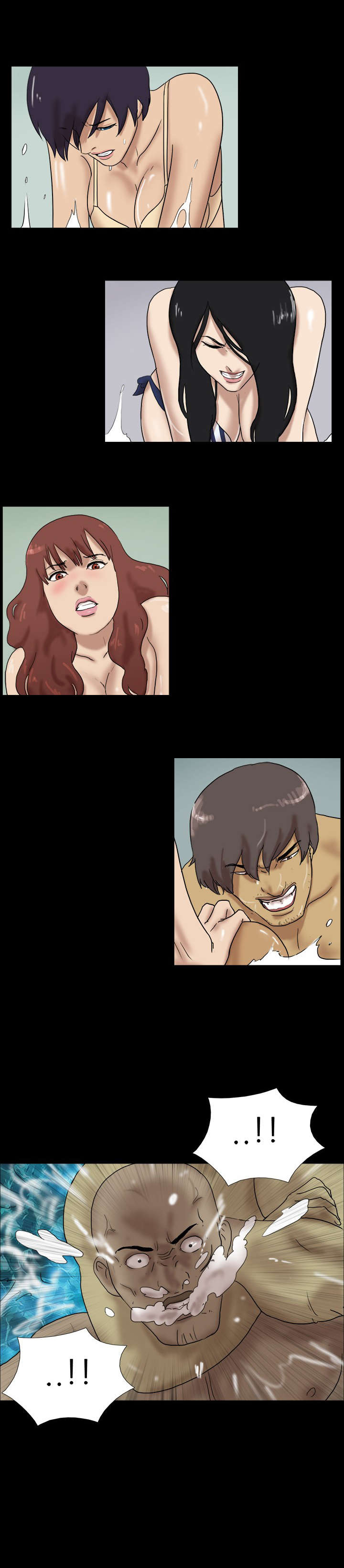 荒岛求援韩国漫画在线阅读漫画,第21章：坏人给毙了2图