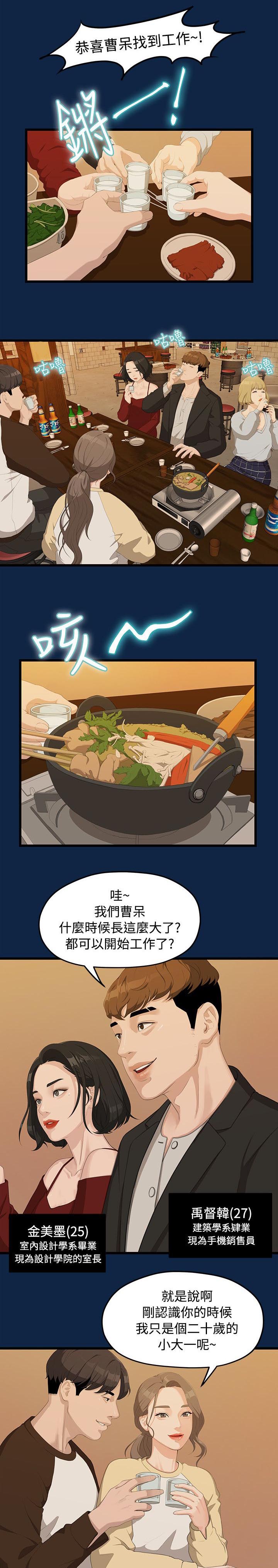 毕业分手季漫画,第4章：庆祝会1图
