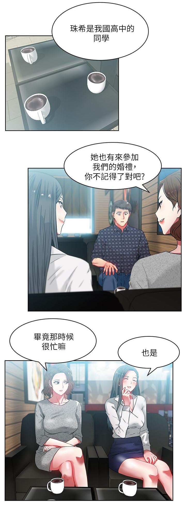 共事密友漫画,第19章：高中同学3图