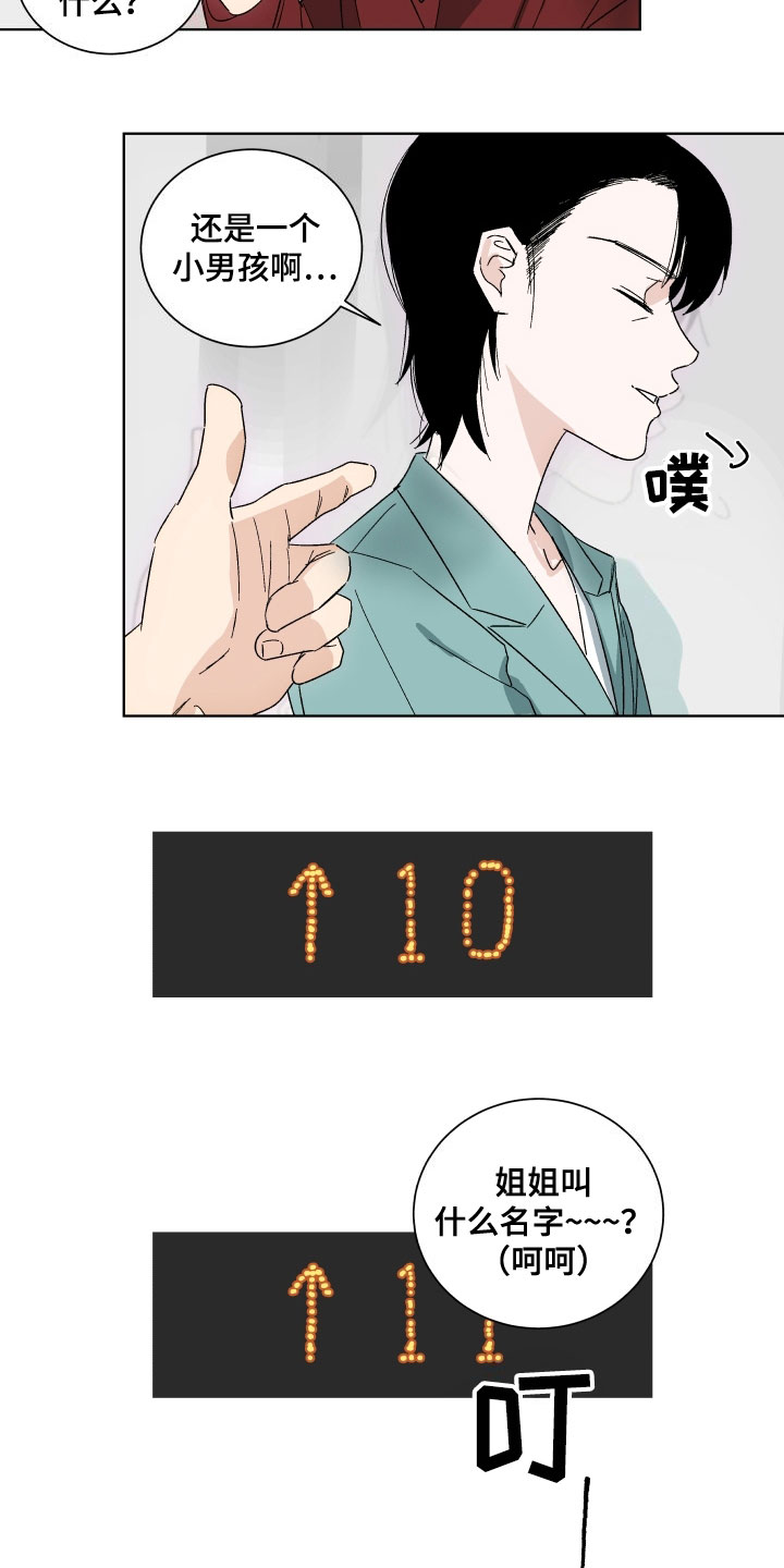 年下恋的真实故事漫画,第2章：喝一杯2图