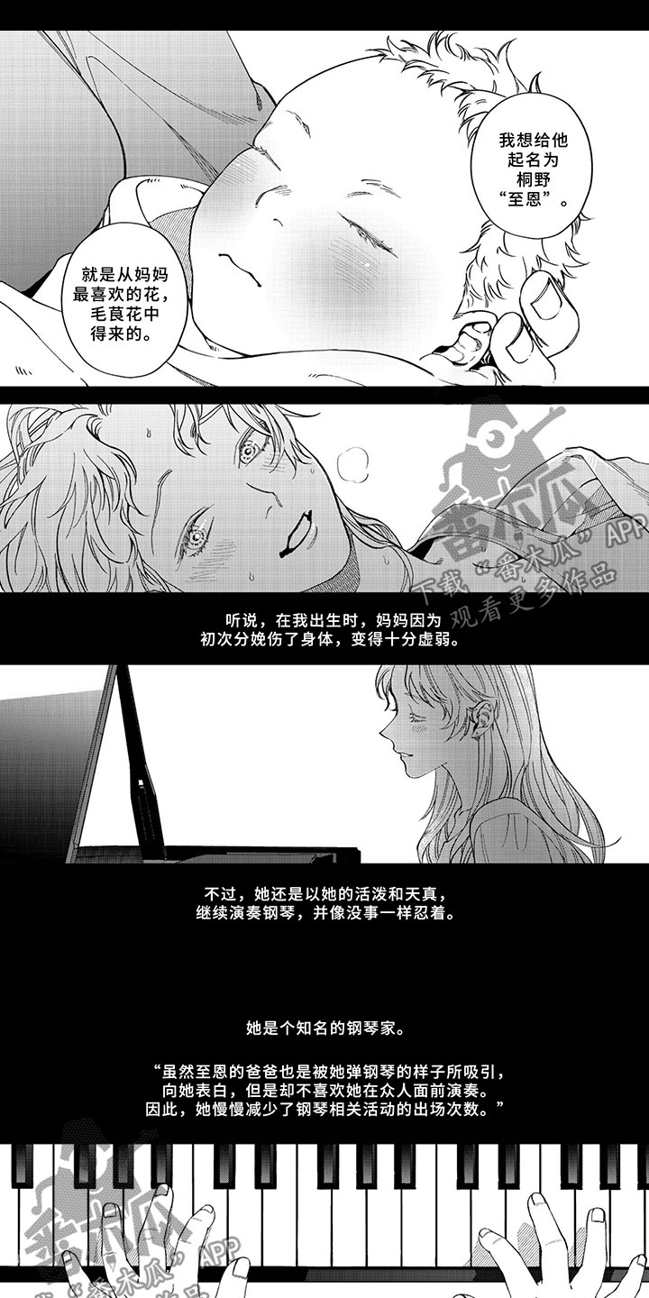 嫉妒使爱模糊漫画,第5章：他的爱1图