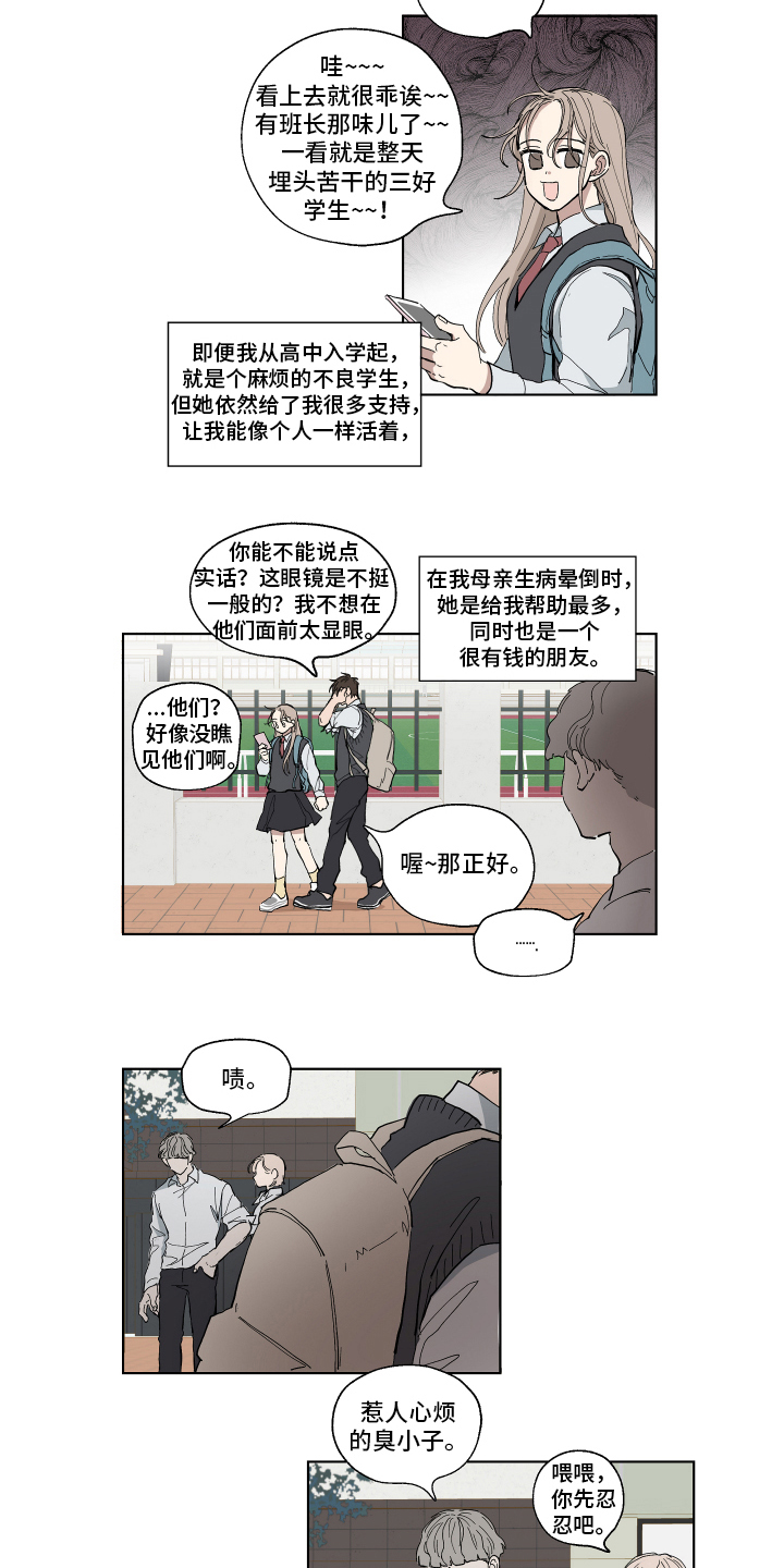 热情眼泪漫画,第1章：改变2图