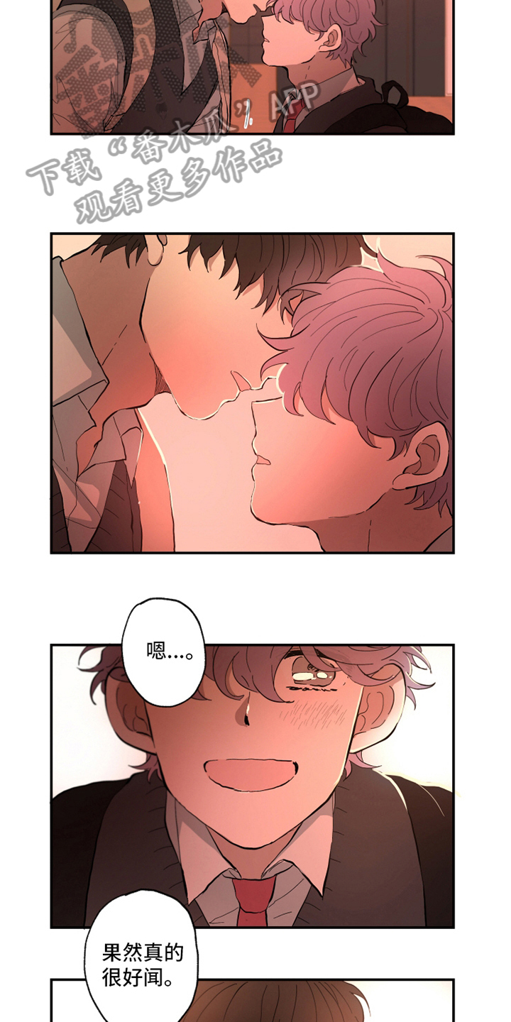 热情眼泪漫画,第14章：味道5图