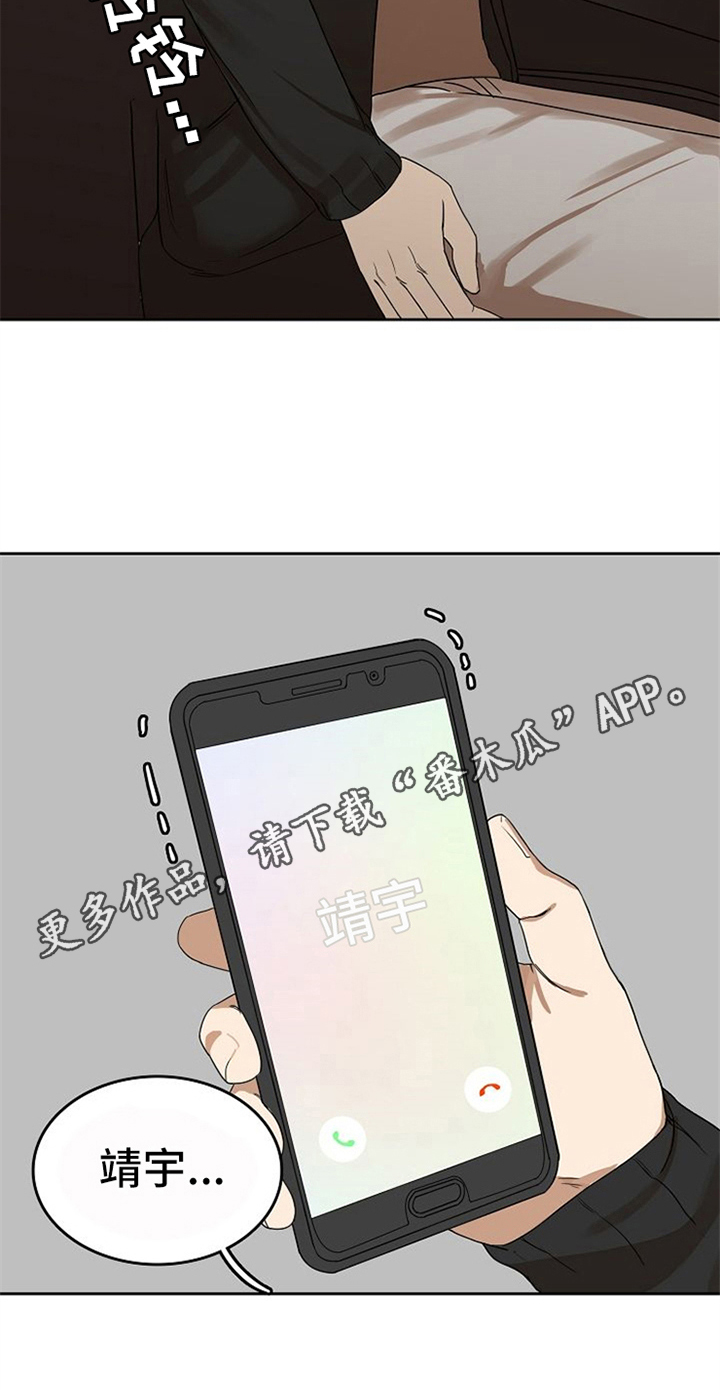 愈合伤口的食物漫画,第22章：来电4图