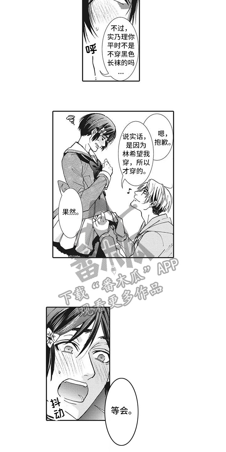 近水楼台先得月电视剧漫画,第22章：【番外】Cosplay没什么不好1图