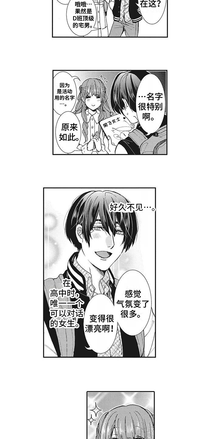 近水楼台先得月谁写的漫画,第15章：好久不见1图