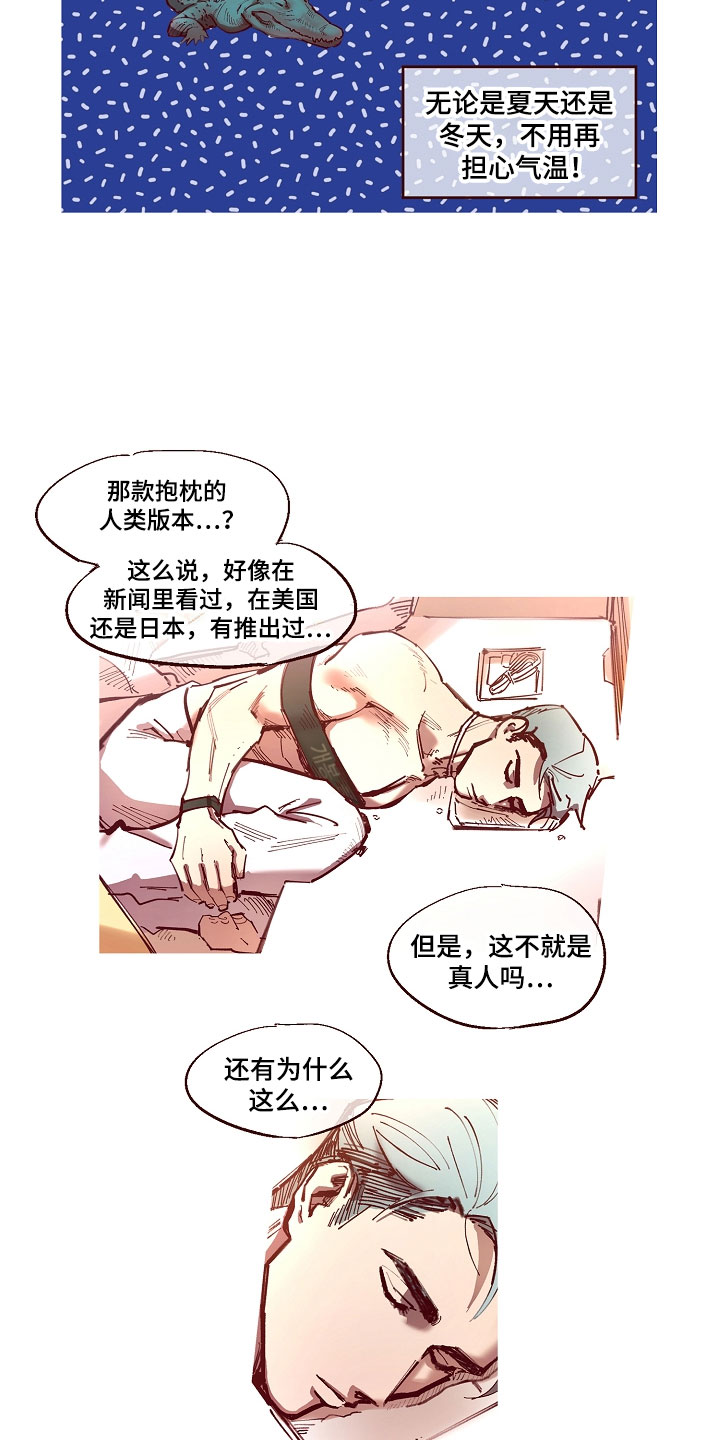 热情之夏漫画,第1章：清凉与激情之间:人形抱枕5图